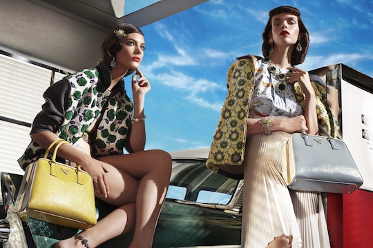 Prada Spring 2012 Campaign | Candy & Couture