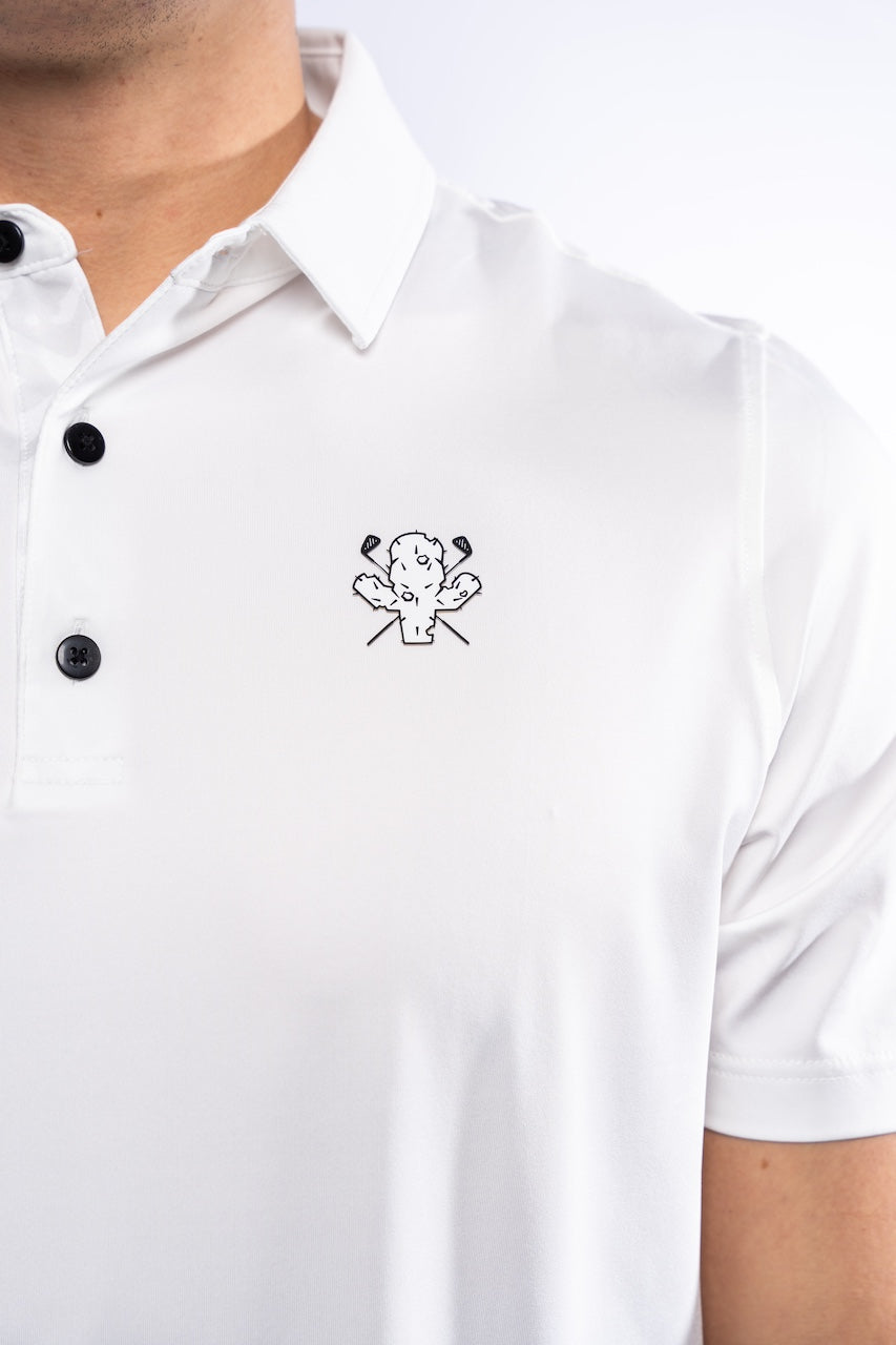 Country Club Polo - White – Cactus Hack
