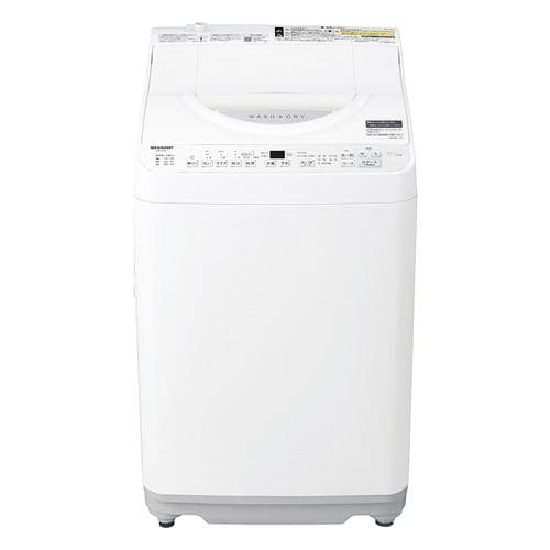 シャープ 洗濯乾燥機 洗濯6.5kg 乾燥3.5kg 幅56.5cm ステンレス穴なし