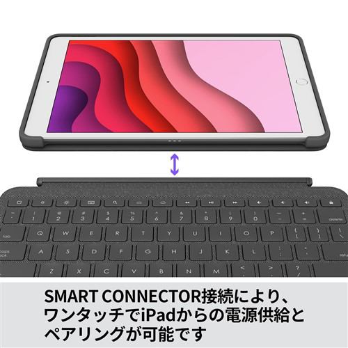ロジクール iK1057BKA ロジクール COMBO TOUCH for iPad (第7世代用