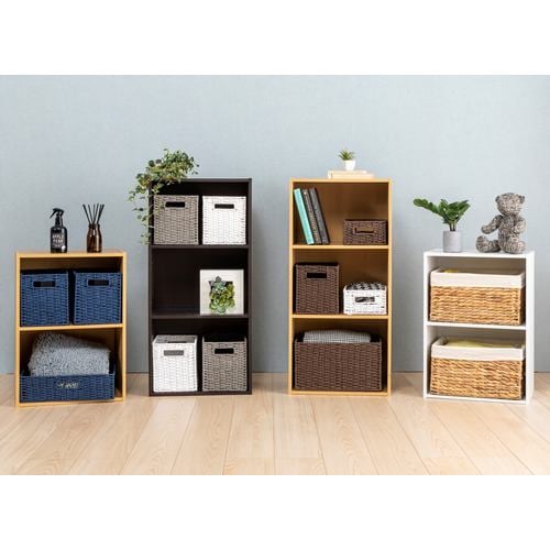 カラーボックス 可動棚2段96613 ホワイト 1人用 | ヤマダウェブコム