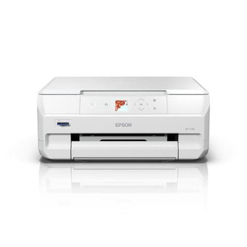EPSON EP-717A A4カラーインクジェット複合機 ホワイト | ヤマダウェブコム