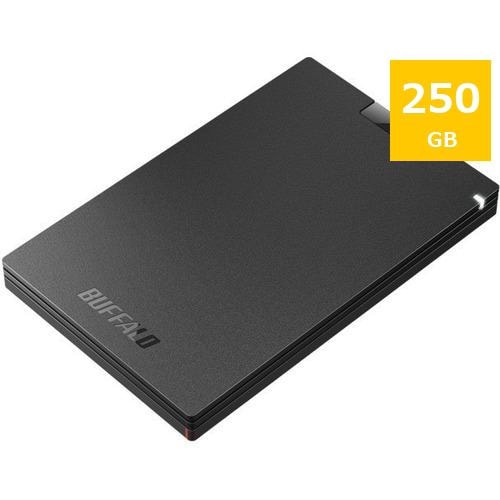 BUFFALO SSD-PHP1.0U3-BA 外付けSSD 1TB ブラック SSDPHP1.0U3BA
