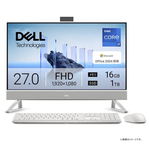 DELL デスクトップPC Dell 27 AD79-FNHB[27型 | フルHD | Core 7 150U