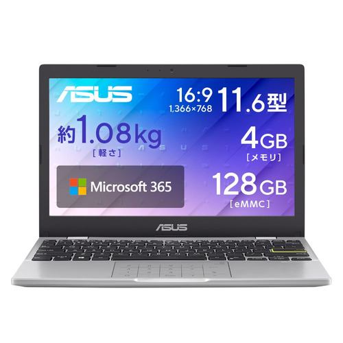 ASUS Vivobook Go ノートPC E210KA-N441WWS[11.6型 | FWXGA | Celeron