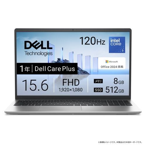 DELL ノートPC Dell 15 DC15250 ND25-FWHBS[15.6型 | フルHD | Core 3