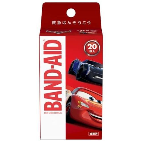 バンドエイド(BAND-AID) カーズ こどもサイズ (20枚) 【医療機器