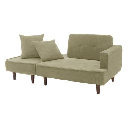 大塚家具 ［3人掛］カウチソファ「ベローナ2」向かって右カウチ ソフト