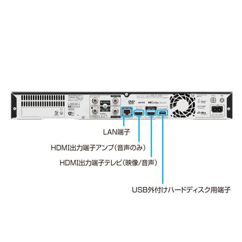 シャープ 4B-C20ET3 AQUOS 4Kレコーダー トリプルチューナー 2TB