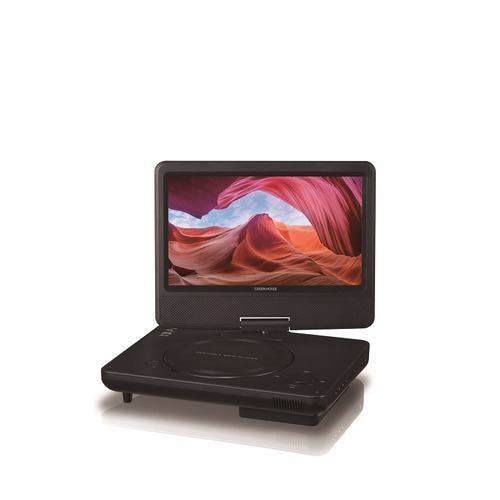 グリーンハウス GH-PDV9R-BK 9型ワイド ポータブルDVDプレーヤー