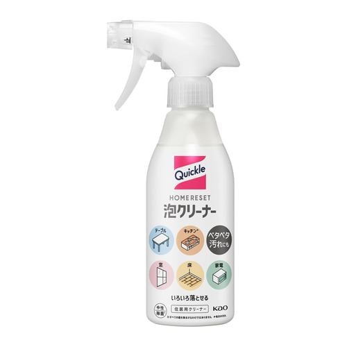 花王 クイックル ホームリセット 泡クリーナー 本体 400ml | ヤマダ