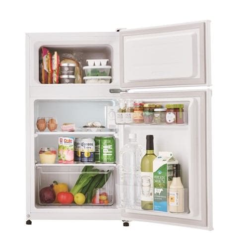 Haier JR-9A-W 冷蔵庫 2ドア 直冷式 右開き 87L ホワイト | ヤマダ