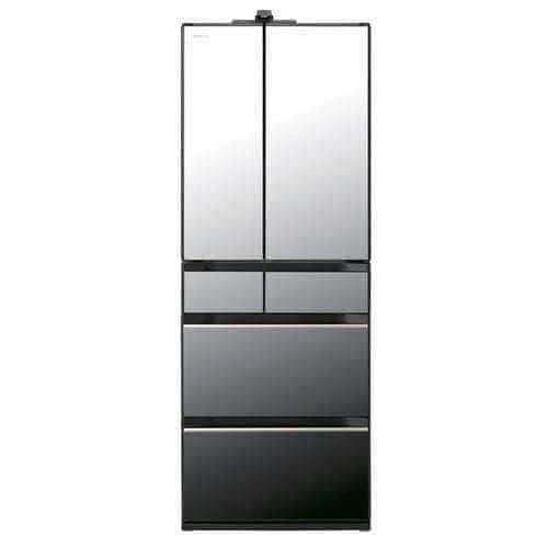 日立 冷蔵庫 617L 観音開き 6ドア 幅68.5cm ひろin冷凍プラス まるごと