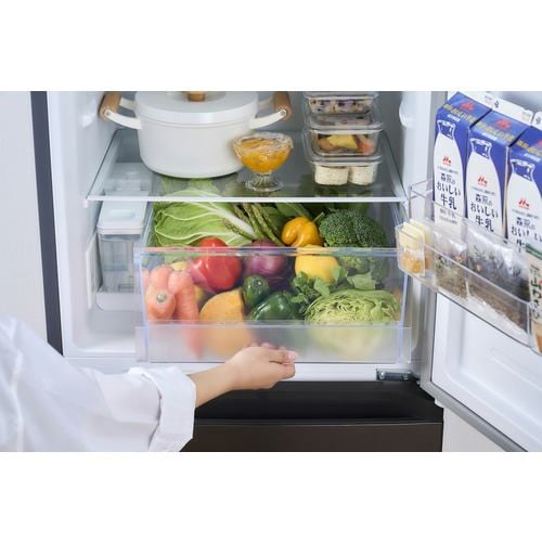 アイリスオーヤマ IRSN-IC30B-B 冷凍冷蔵庫 301L ブラック | ヤマダ