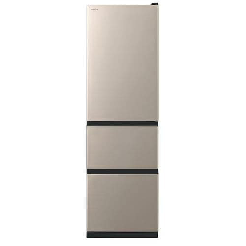 日立 冷蔵庫 315L 左開き 3ドア 幅54cm 真ん中野菜室うるおいチルド R