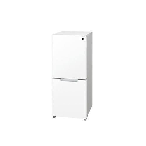 シャープ SJ-D15J 冷蔵庫 (どっちもドア・152L) マットホワイト