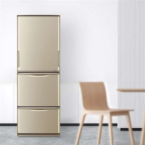 シャープ SJ-W359K-N 3ドア冷蔵庫 350L・どっちもドア マット