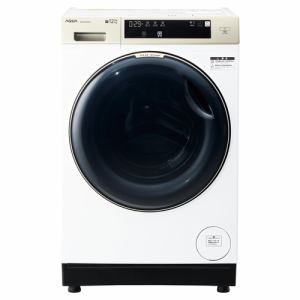 アクア ドラム洗濯機 左開き 洗濯12.0kg 乾燥6.0kg 幅59.5cm お湯洗い