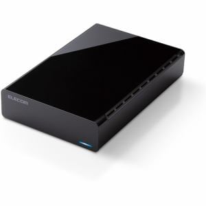 エレコム ELD-HTV060UBK 外付けハードディスク 6TB ラバーフット付