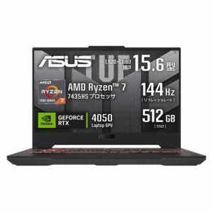 ASUS ゲーミングノートパソコン FA507NUR-R7R4050[15.6型 | FHD