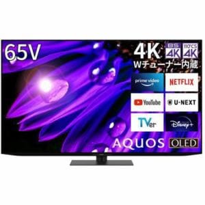 シャープ 4T-C65EQ1 有機ELテレビ AQUOS OLED 65V型 4TC65EQ1【DD