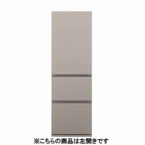 パナソニック 冷蔵庫 365L 左開き 3ドア 幅60cm うす型 シンプル