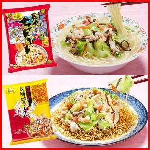 ヤマダモール | 「東洋軒」長崎ちゃんぽん＆皿うどんセット 各2食（計