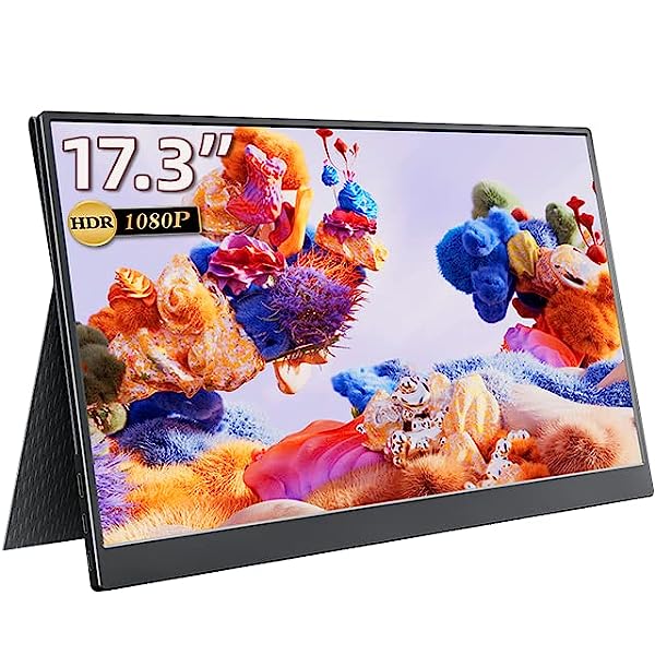 ヤマダモール | モバイルモニター kksmart 17.3インチ 薄型 軽量718g