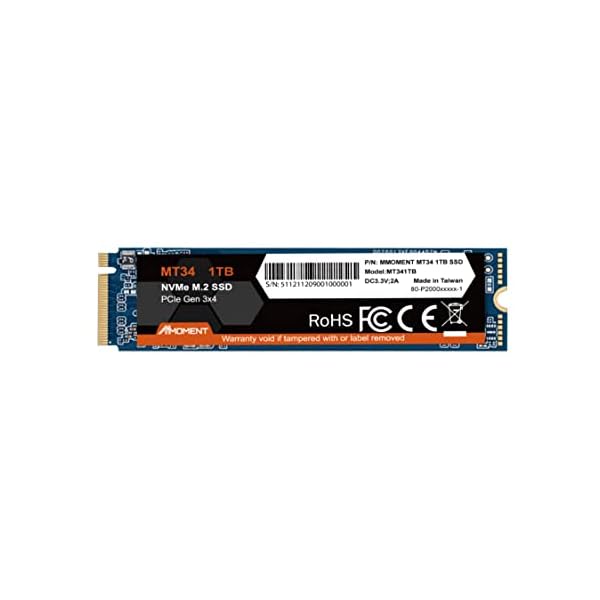 ヤマダモール | MMOMENT 1TB NVMe M.2 2280 内蔵SSD PCIe Gen3x4
