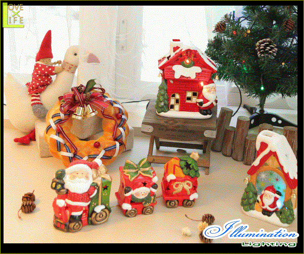 ヤマダモール | 【LED】【グッズ】【S3D(C)617】LED サンタハウス