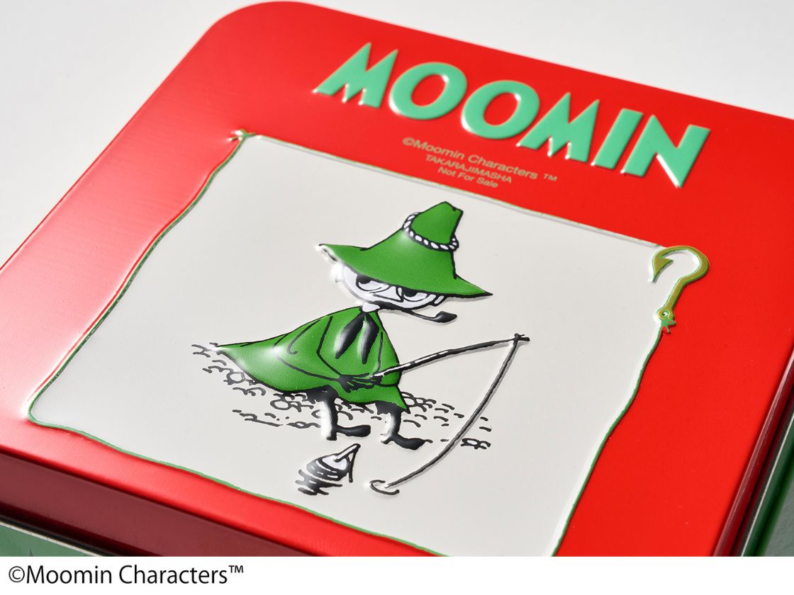 豪華な付録！】スナフキンの「スタンプ＆缶ケースセット」を、雑誌