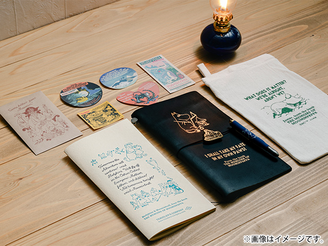 MOOMIN SHOP ONLINE】いよいよ発売！トラベラーズノートセット
