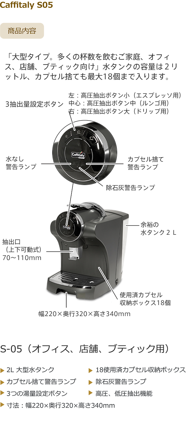 Caffitaly System (カフィタリーシステム)オフィシャルサイト