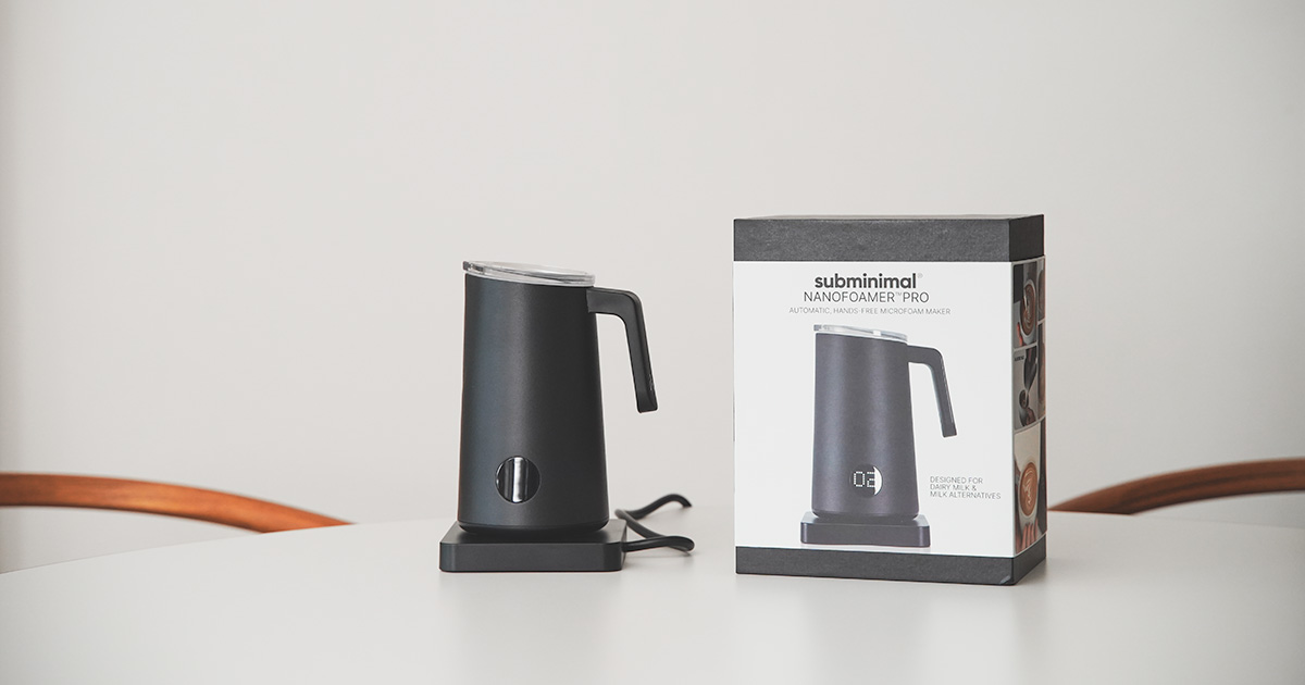 【新品/未開封】ナノフォーマープロ　/ Nano Foamer PRO コーヒー NanoFoamer PRO ナノフォーマープロ、<br>誰でもスイッチ押すだけで