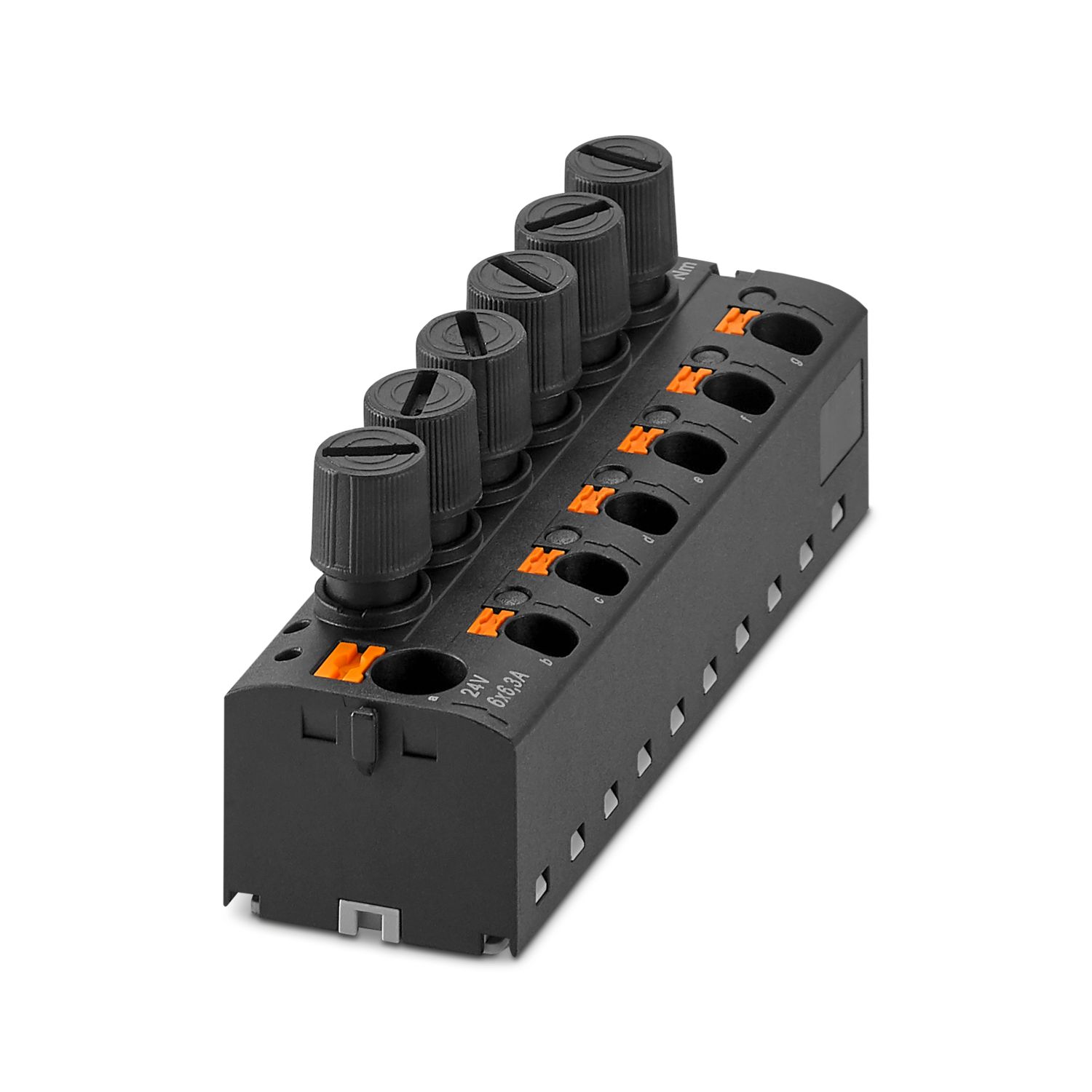 PTFIX 10/6X4-SILED 24 (5X20) - Function distribution block