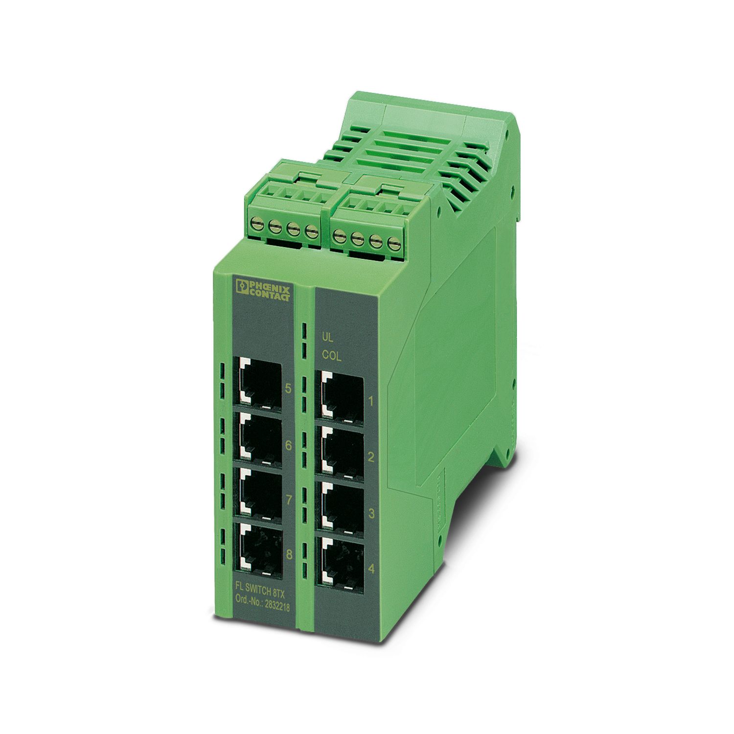 FL SWITCH 8TX - Industrial Ethernet Switch - 2832218 | Phoenix Contact