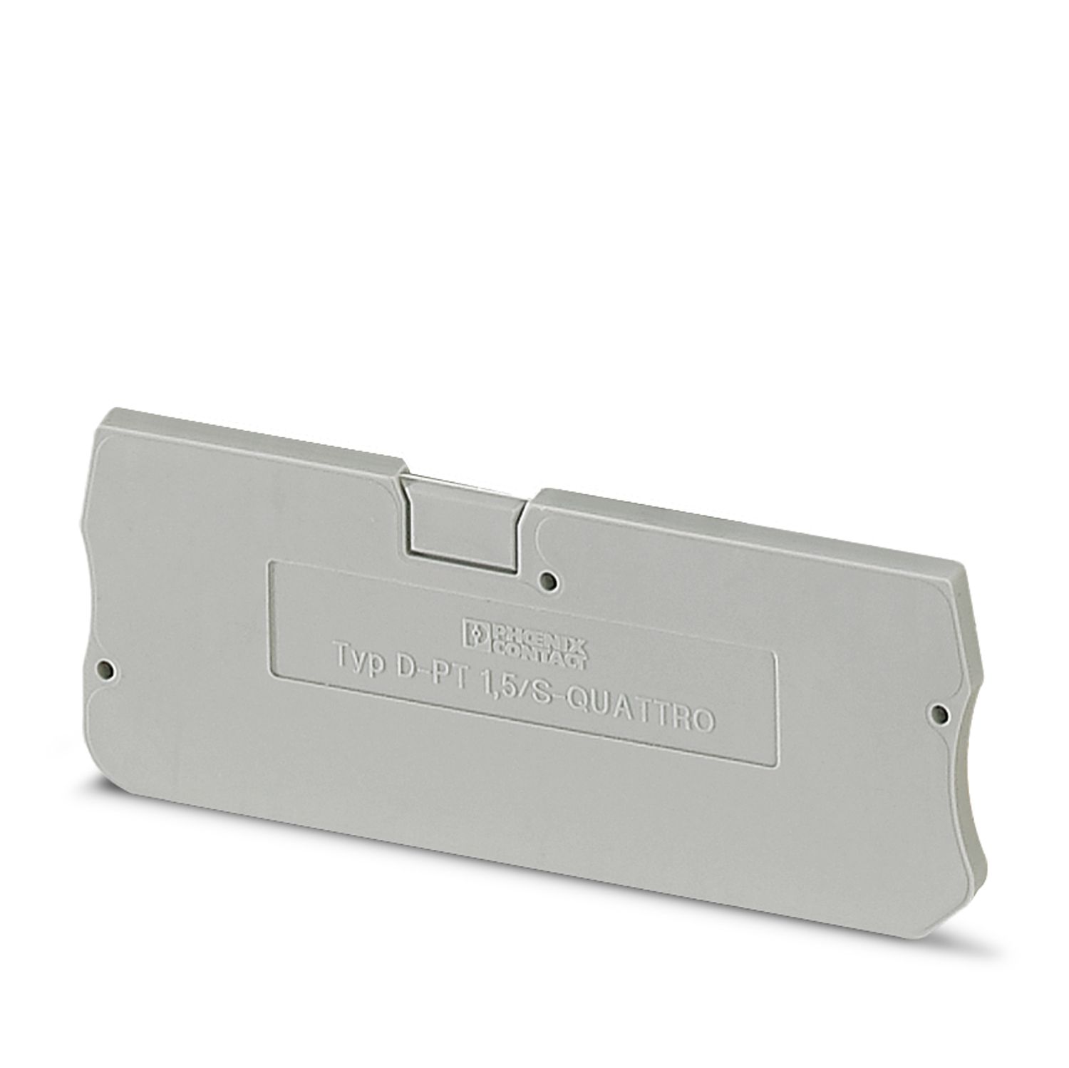 D-PT 1,5/S-QUATTRO - 終端板 - 3208375 | Phoenix Contact