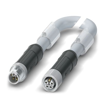 SAC-5P-M12MSL/0,6-290/FSL FE - 電源ケーブル - 1425018 | Phoenix