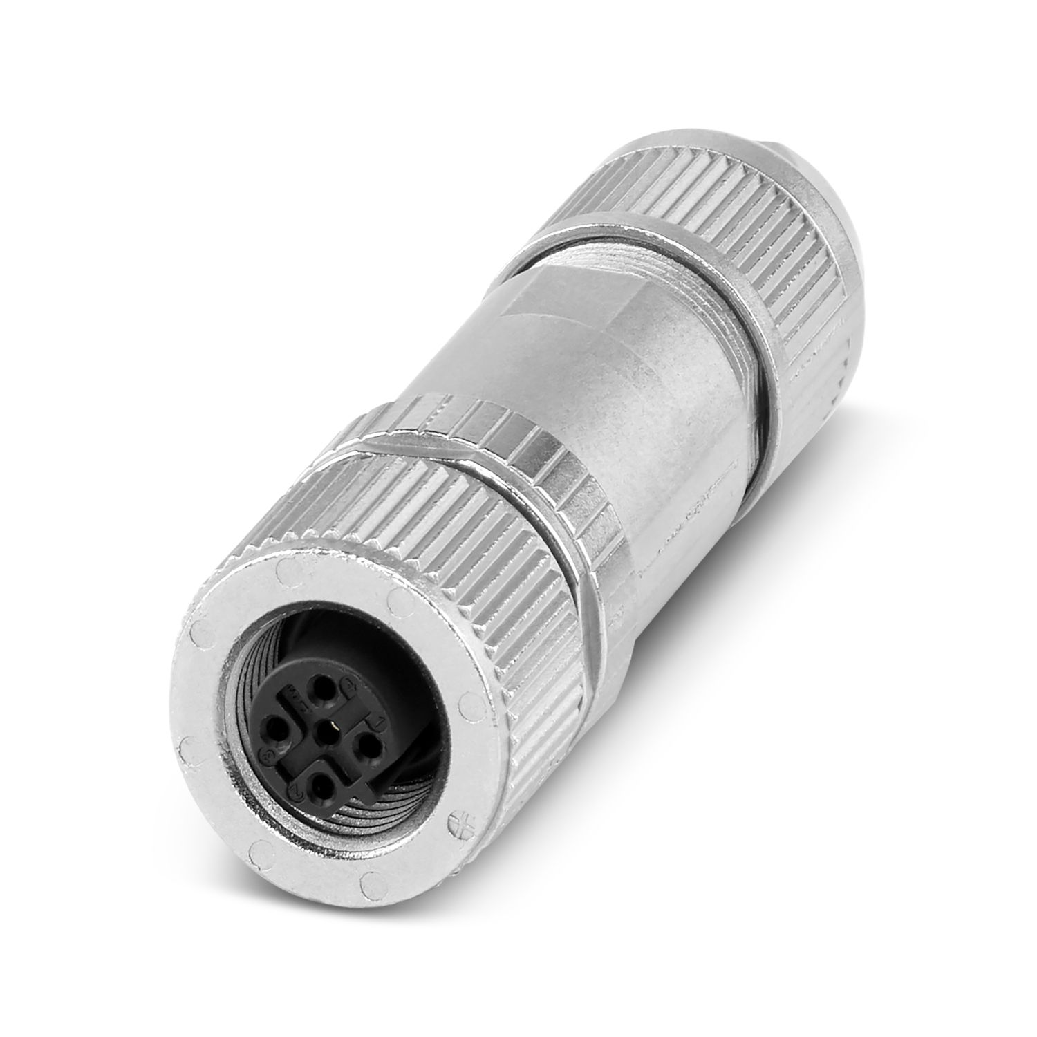 SACC-M12FSD-4PL SH PN - Connector - 1424683 | Phoenix Contact