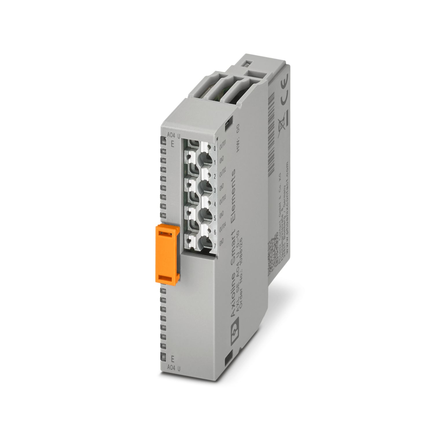 AXL SE AO4 U 0-10 - Analog module - 1088126 | Phoenix Contact