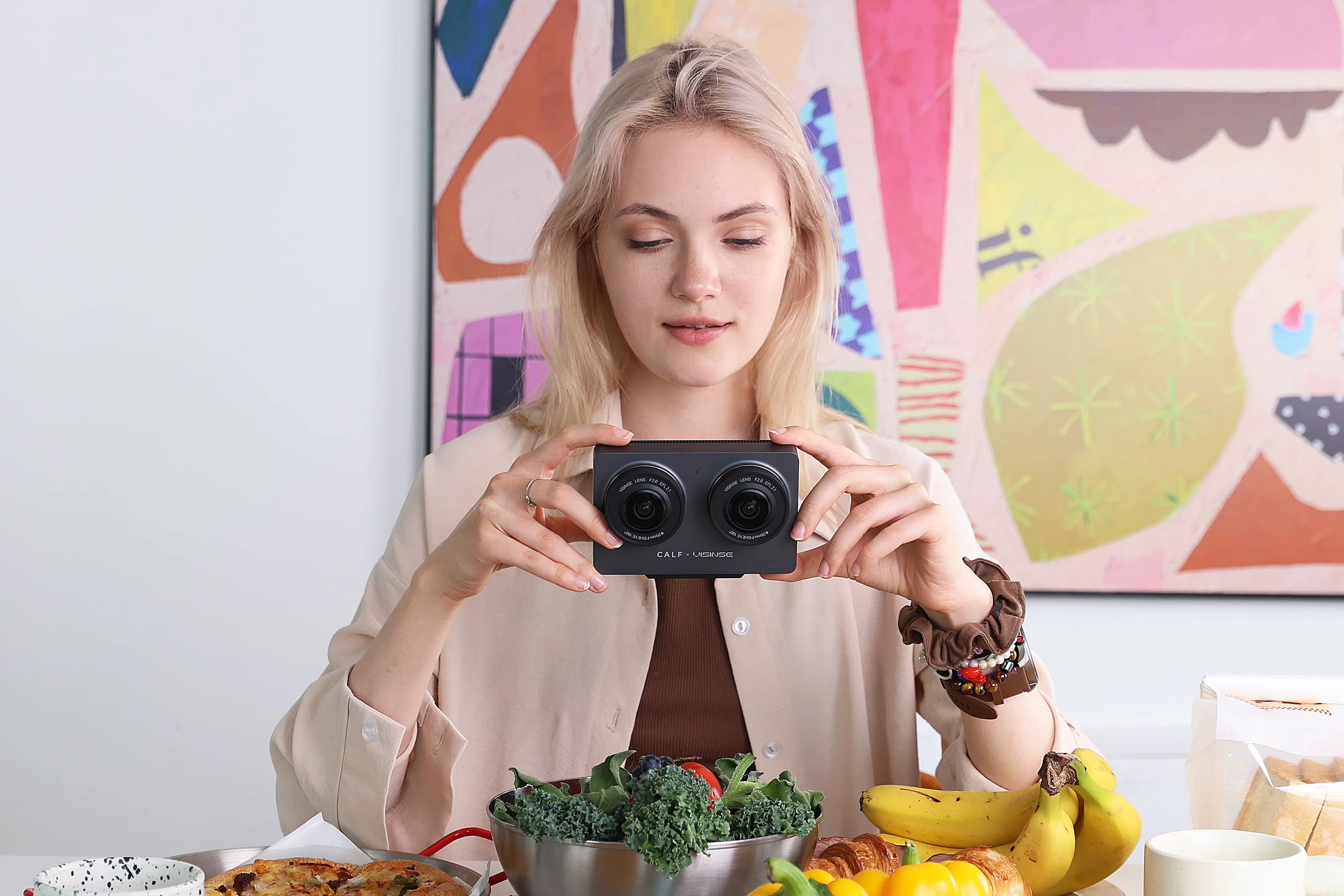 CALF x VISINSE 3D VR180 CAMERA