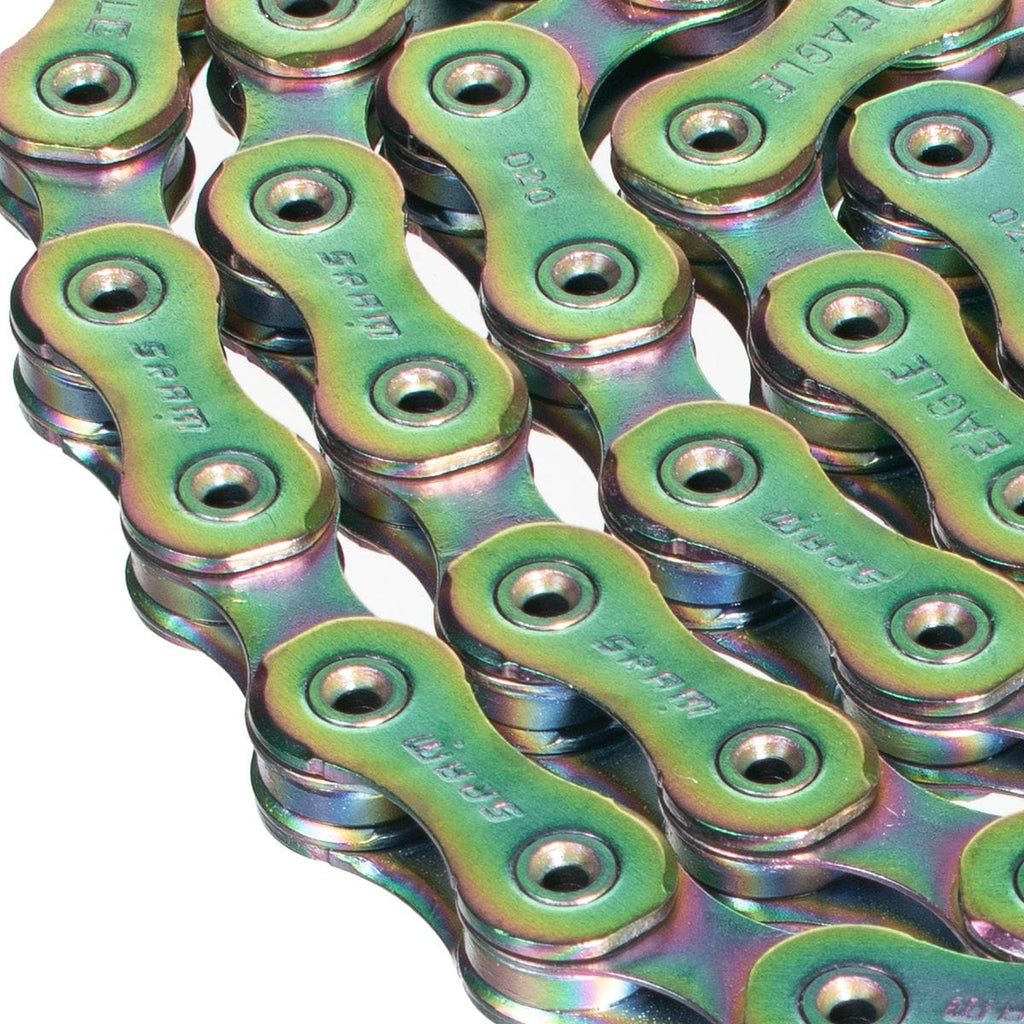 SRAM XX1 Eagle Chain 12-Speed 126 Links Rainbow – California Bike