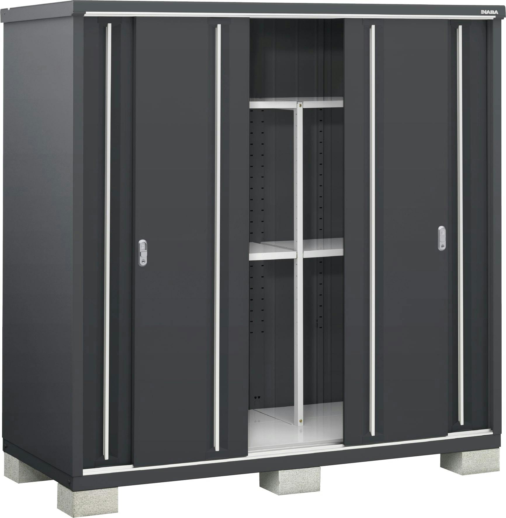 シンプリー MJX-199EPF 幅196cm×奥行93.8cmサイズ|イナバの物置・倉庫