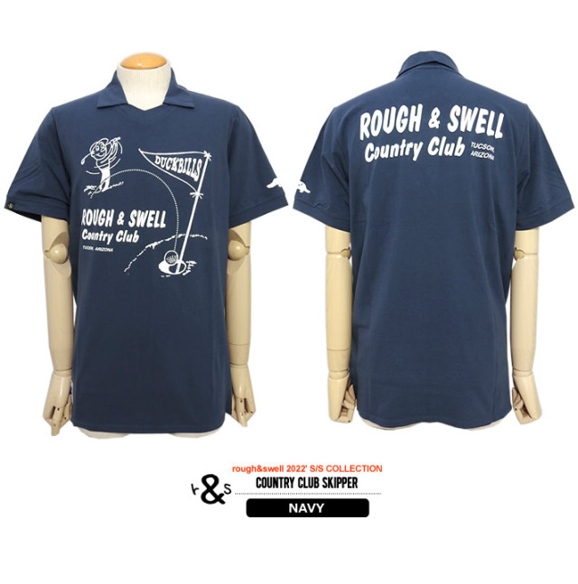 カジュアルゴルフドットコムby PALM SPRINGSにrough&swell［ラフアンド