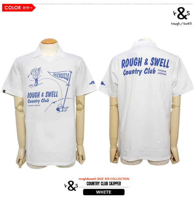 カジュアルゴルフドットコムby PALM SPRINGSにrough&swell［ラフアンド