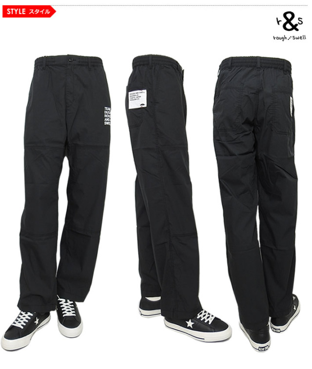 rough&swell［ラフアンドスウェル］BARRACKS PANTS/ワイドシルエット