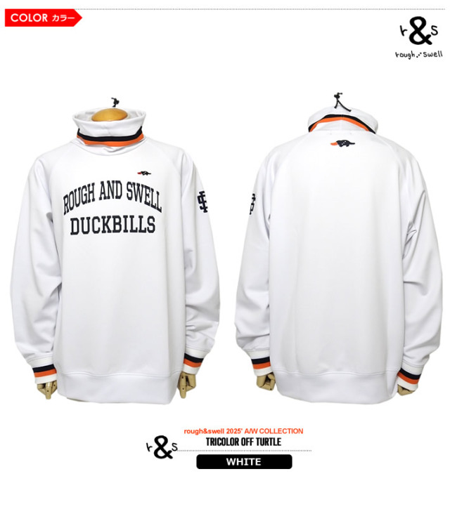 rough&swell［ラフアンドスウェル］TRICOLOR OFF TURTLE/ストレッチ