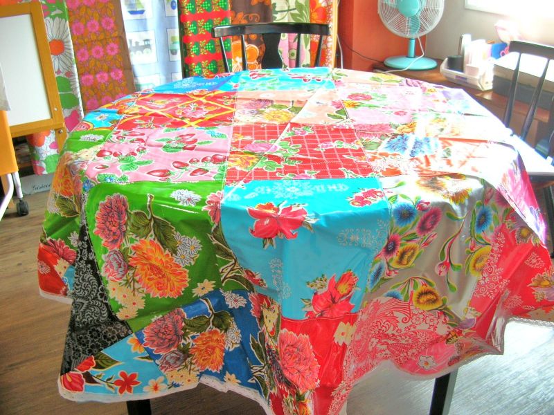キッチュキッチンのバッグ・テーブルクロスUP! - フランスアンティーク