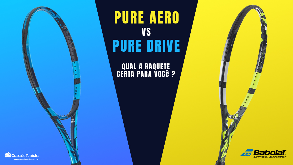 Babolat Pure Drive vs. Pure Aero: Qual Raquete é a Certa para Você