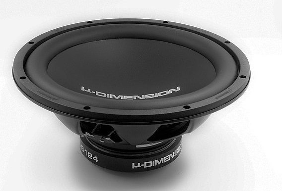 μ-Dimension ミューディメンション EL-S124 30cm/12インチ サブ